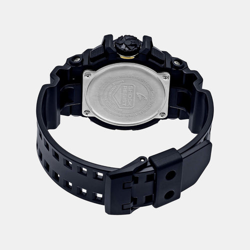 G-Shock Men Quartz Gold Dial Analog-Digital Resin Watch G651
