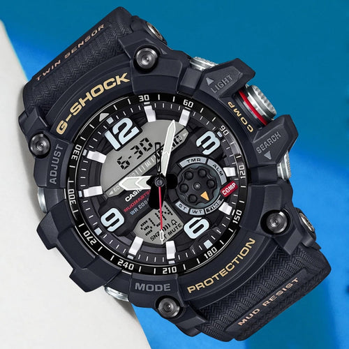 G-Shock Men Quartz Black Dial Analog-Digital Resin Watch G660