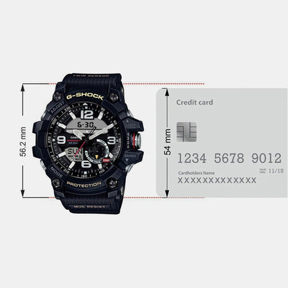 G-Shock Men Quartz Black Dial Analog-Digital Resin Watch G660