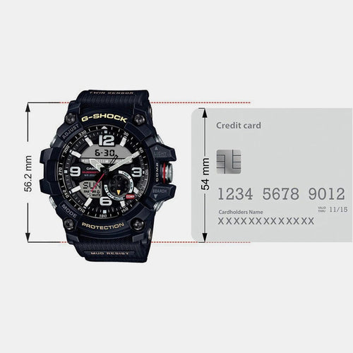 G-Shock Men Quartz Black Dial Analog-Digital Resin Watch G660