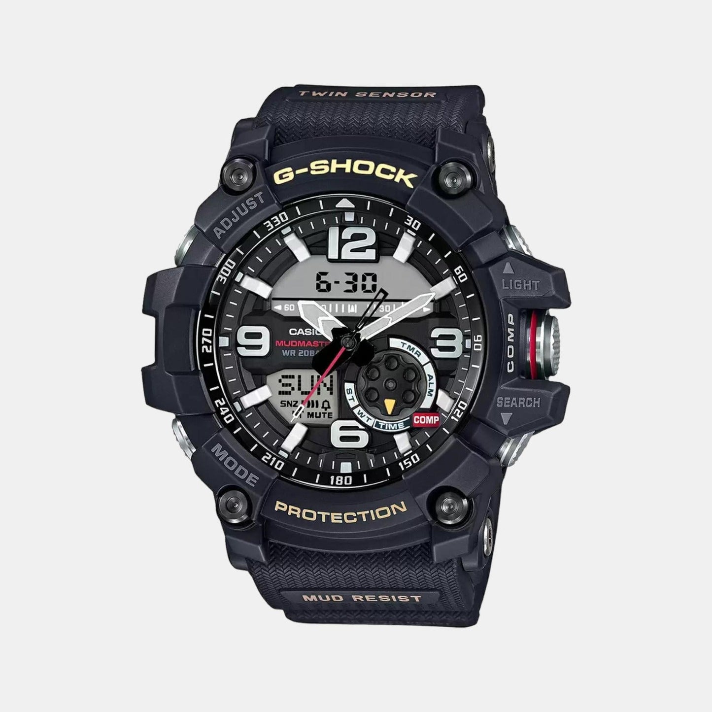 G-Shock Men Quartz Black Dial Analog-Digital Resin Watch G660