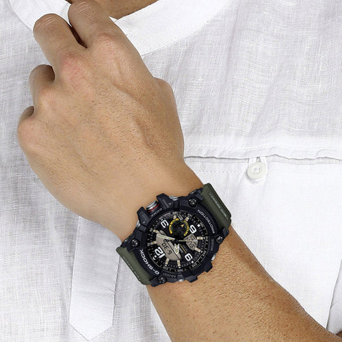 G-Shock Men Quartz Black Dial Analog-Digital Resin Watch G662