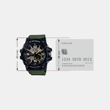 G-Shock Men Quartz Black Dial Analog-Digital Resin Watch G662