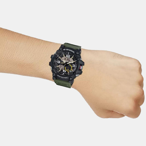 G-Shock Men Quartz Black Dial Analog-Digital Resin Watch G662