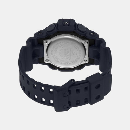 G-Shock Men Quartz Black Dial Analog-Digital Resin Watch G715