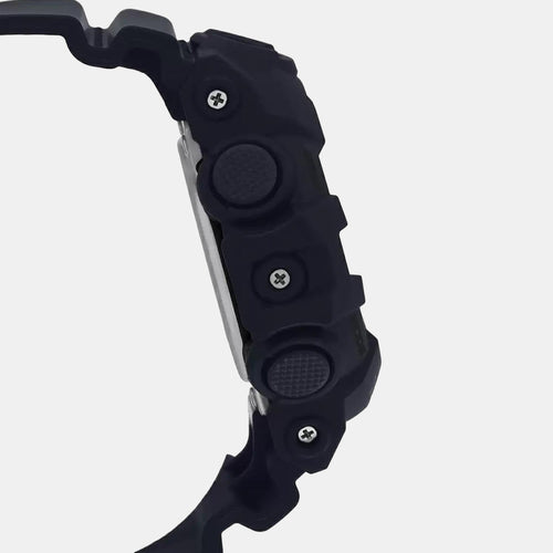 G-Shock Men Quartz Black Dial Analog-Digital Resin Watch G715