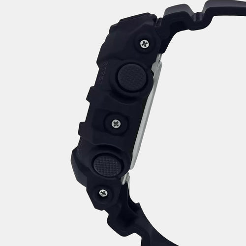 G-Shock Men Quartz Black Dial Analog-Digital Resin Watch G715