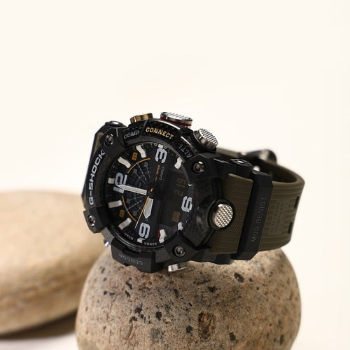 G-Shock Men Quartz Black Dial Analog-Digital Resin Watch G973