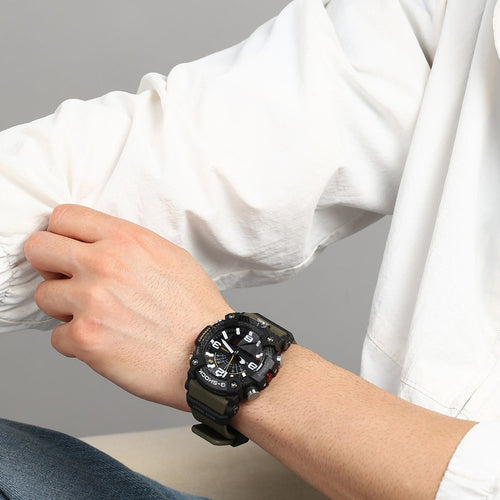 G-Shock Men Quartz Black Dial Analog-Digital Resin Watch G973