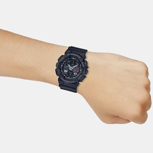 G-Shock Men Quartz Black Dial Analog-Digital Resin Watch G975