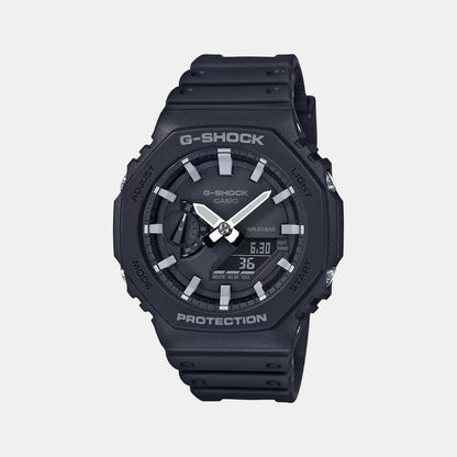 G-Shock Men Quartz Black Dial Analog-Digital Resin Watch G986