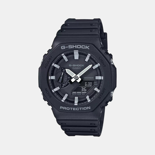 G-Shock Men Quartz Black Dial Analog-Digital Resin Watch G986