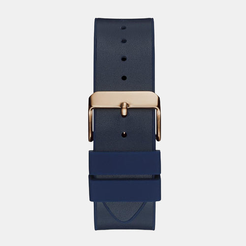 Gt Phoenix Men Quartz Blue Dial Multi-Function Leather Watch Gw0202G4