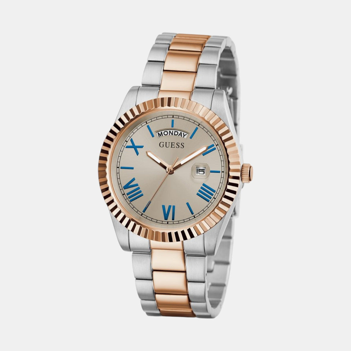 Gd Connoisseur Men Quartz Grey Dial Analog Stainless Steel Watch Gw0265G13