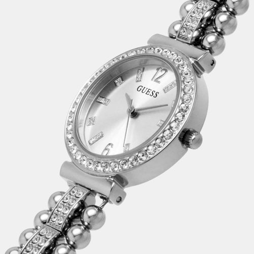 Gd Gala Women Quartz Silver Dial Analog Stainless Steel Watch Gw0401L1
