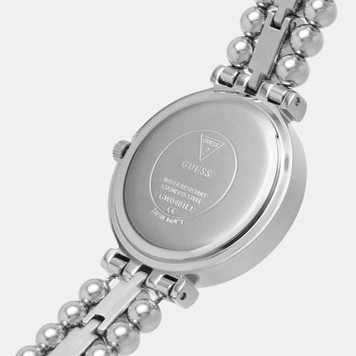 Gd Gala Women Quartz Silver Dial Analog Stainless Steel Watch Gw0401L1