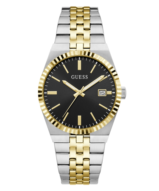 Guess Round 39mm Black Dial Analog Men Watch - GW1153G7
