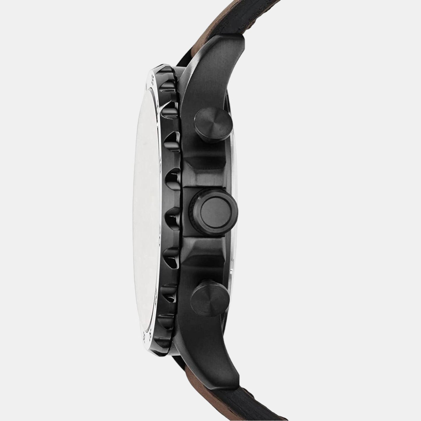 Nate Men Quartz Brown Dial Chronograph Leather Watch JR1487