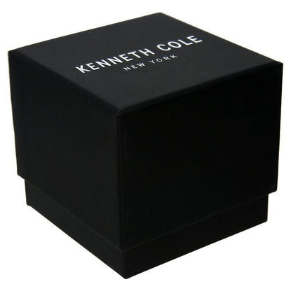 Kenneth Cole Automatic Black Dial Brown Leather Strap Watch For Men NTKCWGE0013105MN