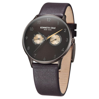 Kenneth Cole Multifunction Brown Dial Watch for Men NEKCWGF2221302MN