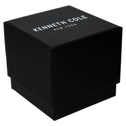 Kenneth Cole Black Dial Stainless Steel Strap Watch for Men-Ntkcwgg2122902mn