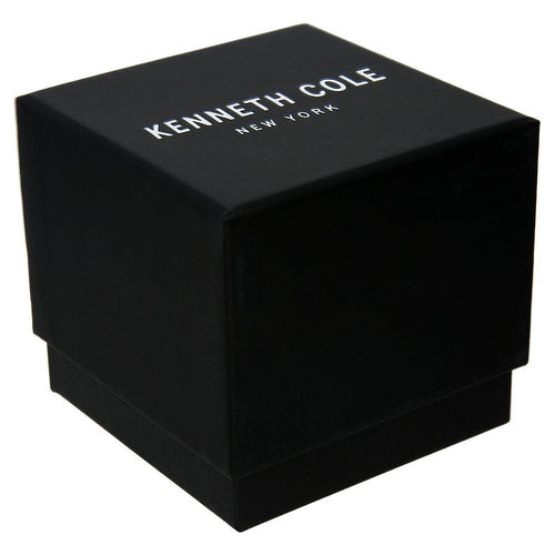 Kenneth Cole Black Dial Stainless Steel Strap Watch for Men-Ntkcwgg2122902mn