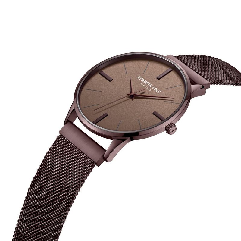 Kenneth Cole Analog Brown Dial Watch for Men NTKCWGG2221801MN