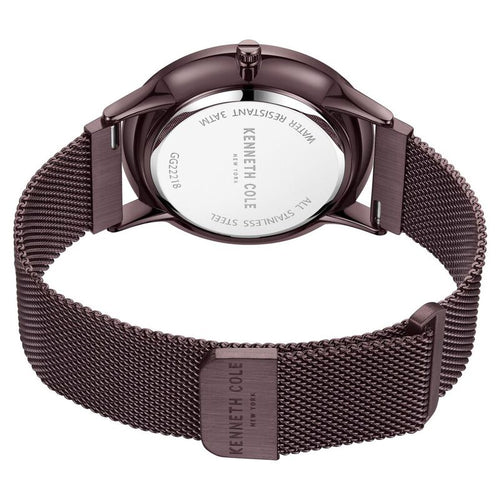 Kenneth Cole Analog Brown Dial Watch for Men NTKCWGG2221801MN