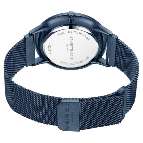Kenneth Cole Analog Blue Dial Watch for Men Nekcwgg2221802mn