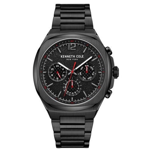 Kenneth Cole Multifunction Black Dial Watch for Men NEKCWGK2222004MN