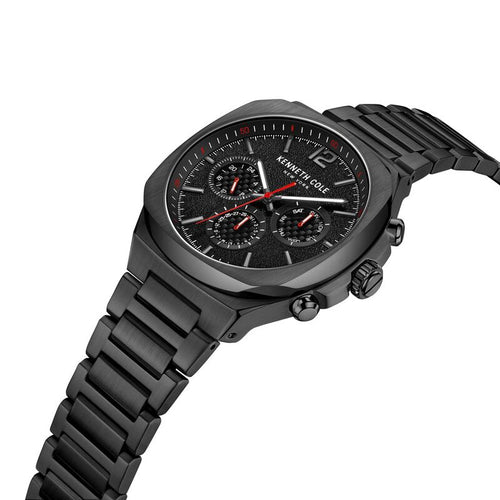 Kenneth Cole Multifunction Black Dial Watch for Men NEKCWGK2222004MN