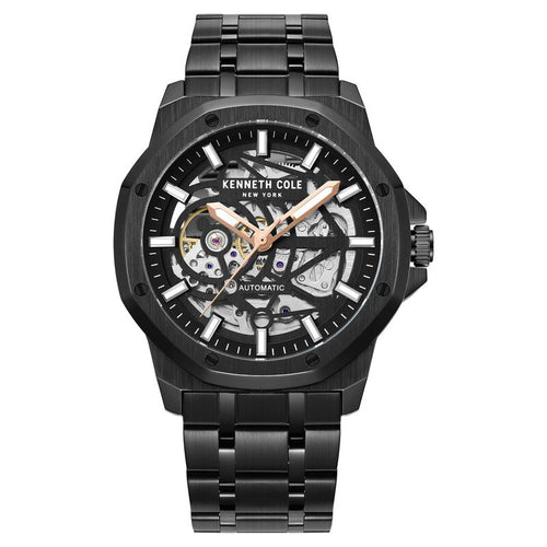 Kenneth Cole Black Dial Automatic Watch for Men NTKCWGY2232904MNW