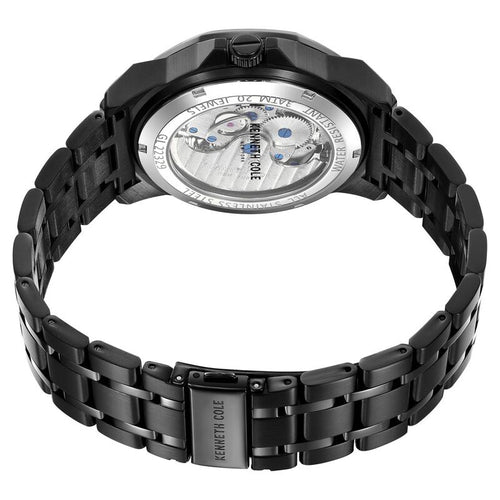 Kenneth Cole Black Dial Automatic Watch for Men NTKCWGY2232904MNW