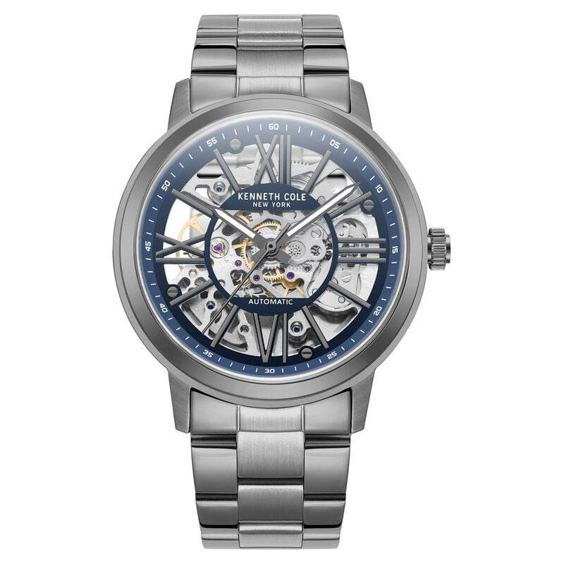 Kenneth Cole Blue Dial Automatic Watch for Men NTKCWGY2233203MNW