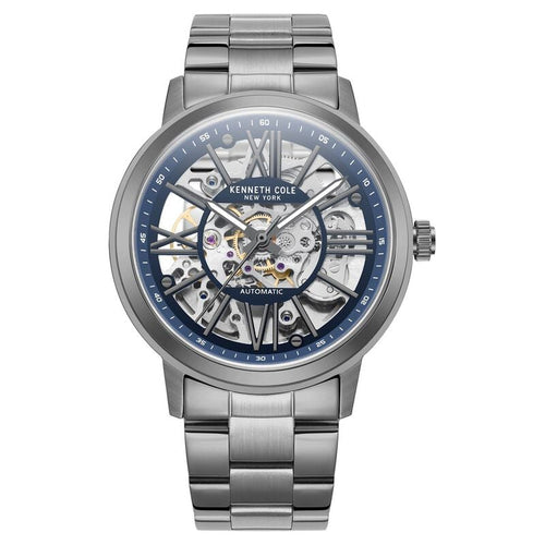 Kenneth Cole Blue Dial Automatic Watch for Men NTKCWGY2233203MNW