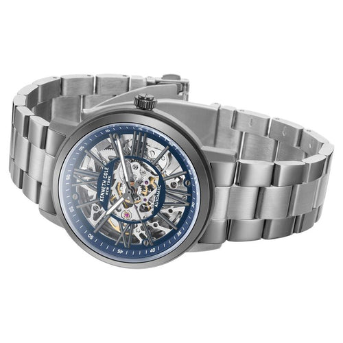 Kenneth Cole Blue Dial Automatic Watch for Men NTKCWGY2233203MNW