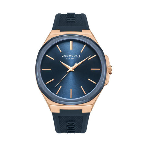 Kenneth Cole Blue Dial Quartz Analog Watch for Men-Ntkcwgm2233803mn