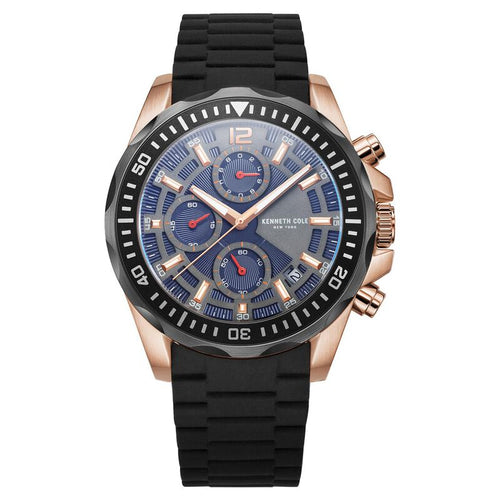 Kenneth Cole Chronograph Blue Dial Watch for Men NEKCWGQ2222204MN