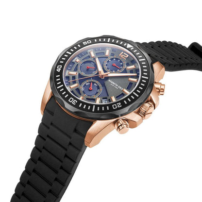 Kenneth Cole Chronograph Blue Dial Watch for Men NEKCWGQ2222204MN