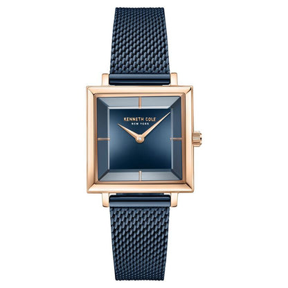 Kenneth Cole Quartz Analog Blue dial Metal Strap Watch for Women NTKCWLG0026504LD