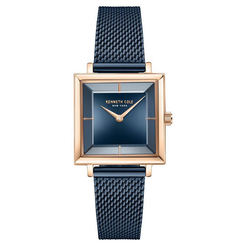 Kenneth Cole Quartz Analog Blue dial Metal Strap Watch for Women NTKCWLG0026504LD