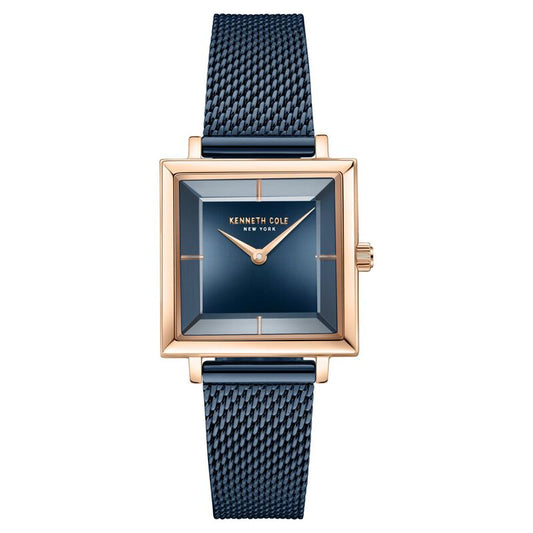 Kenneth Cole Quartz Analog Blue dial Metal Strap Watch for Women NTKCWLG0026504LD