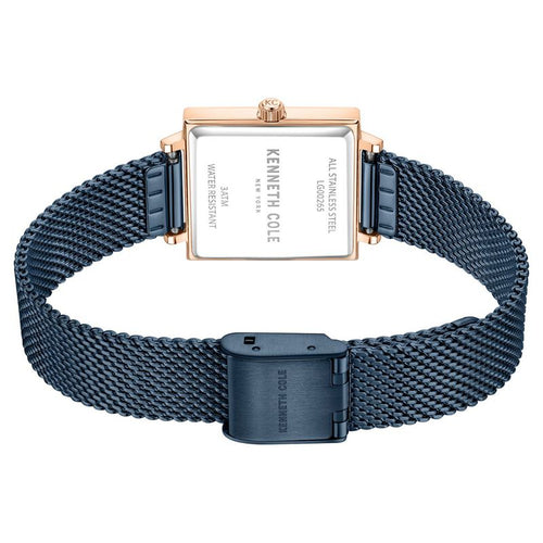 Kenneth Cole Quartz Analog Blue dial Metal Strap Watch for Women NTKCWLG0026504LD