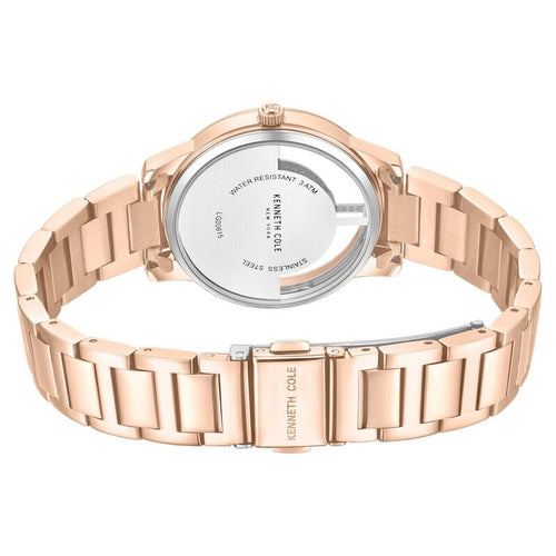 Kenneth Cole Quartz Analog Mother of Pearl Dial Stainless Steel Strap Watch For Women NTKCWLG0061501LD