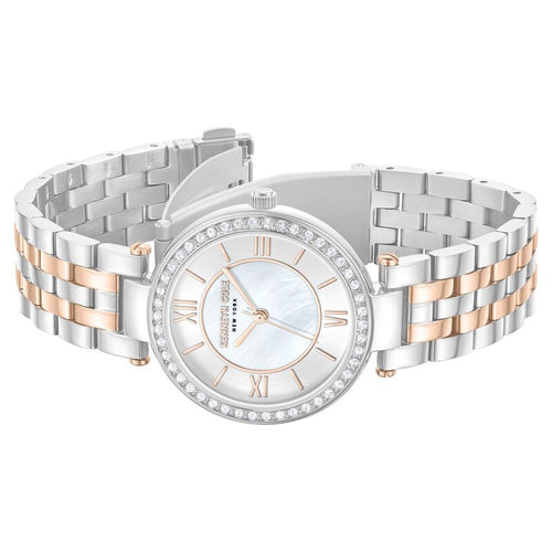 Kenneth Cole Quartz Analog Silver Dial Stainless Steel Strap Watch For Women NTKCWLG0062203LD