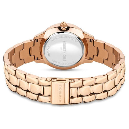 Kenneth Cole Quartz Analog White Dial Stainless Steel Strap Watch for Women KCWLG2125901LD