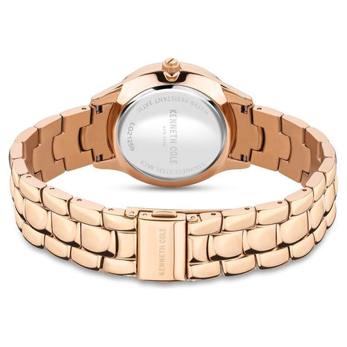 Kenneth Cole Quartz Analog White Dial Stainless Steel Strap Watch for Women KCWLG2125901LD