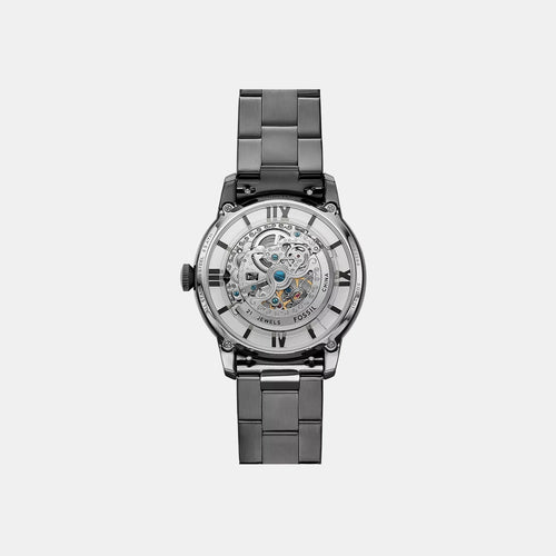 Townsman Men Automatic Transparent Dial Analog Stainless Steel Watch ME3268
