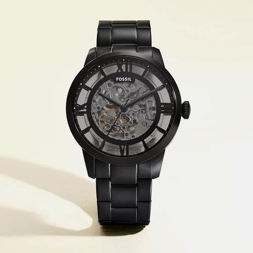 Men Mechanical Transparent Dial Analog Stainless Steel Watch ME3269
