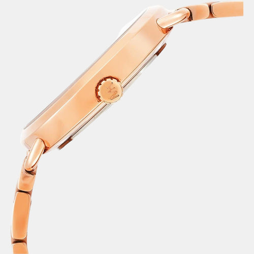 Portia Women Quartz Pink Dial Chronograph Stainless Steel Watch MK3640